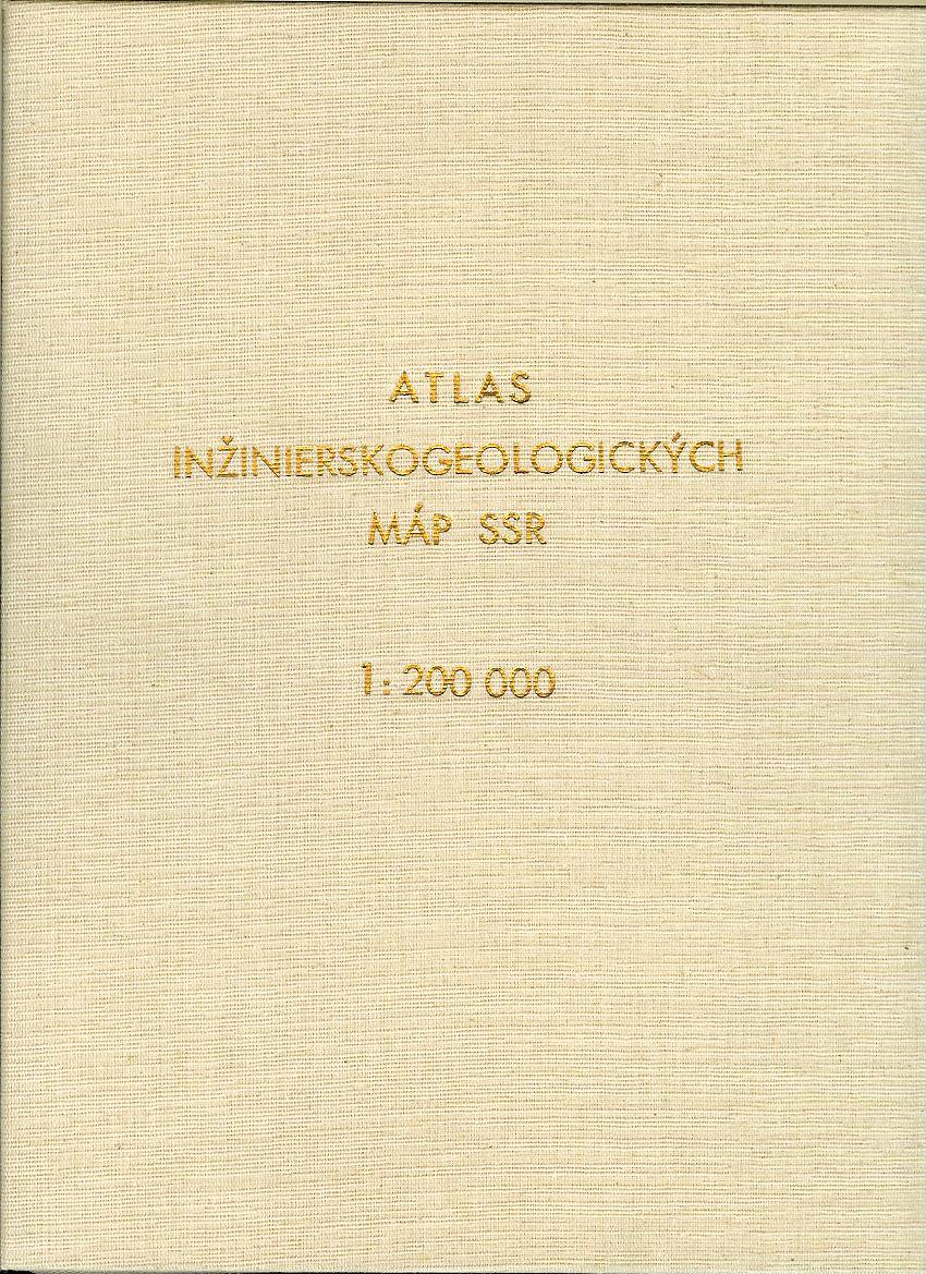 Geológia Neživá Príroda Kol Atlas Inžinierskogeologických Máp Ssr 1 200 000 Antikvariát 6160