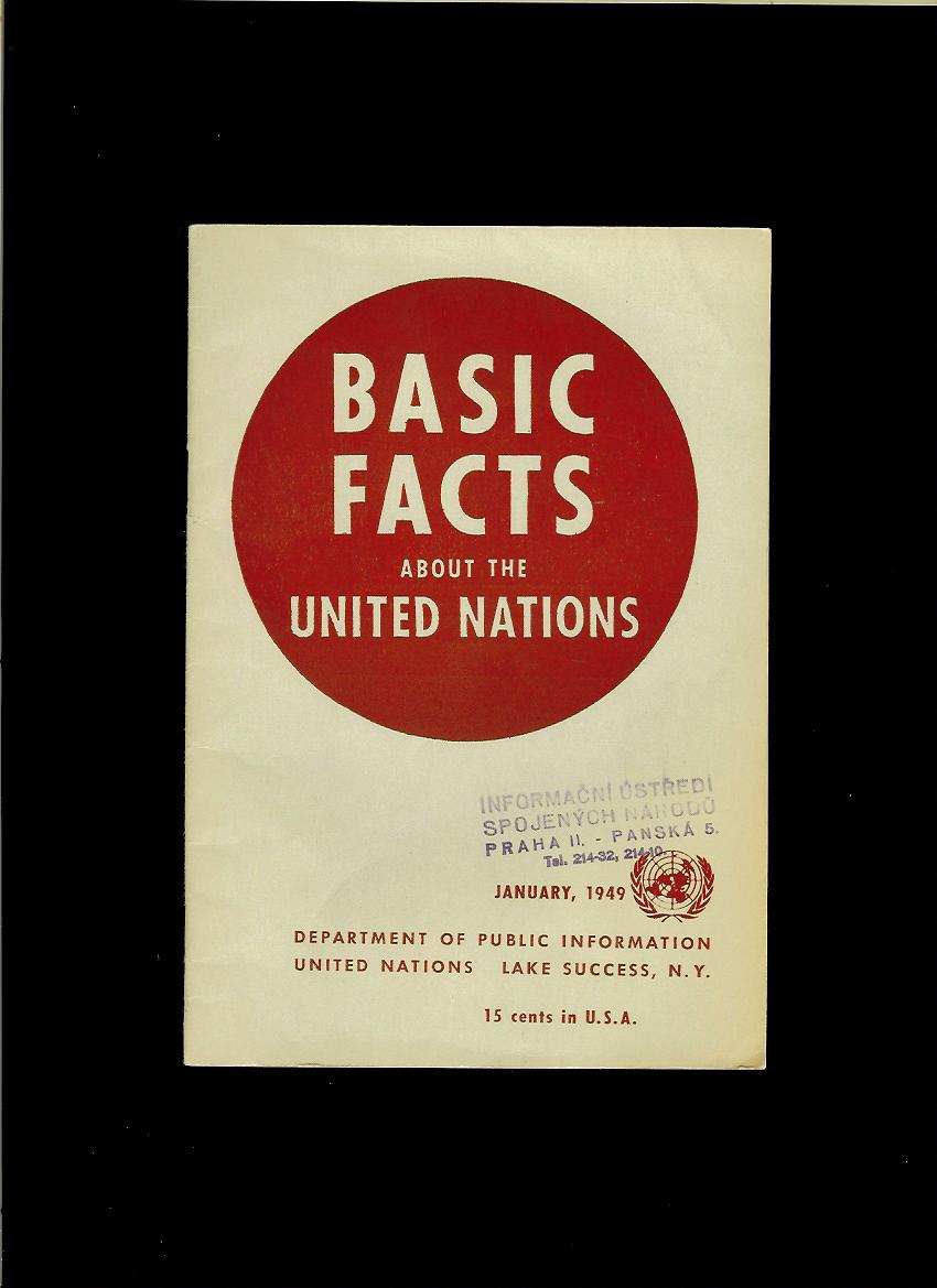 Basic Facts about the United Nations /1949/