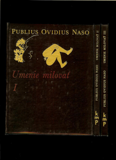 Publius Ovidius Naso: Umenie milovať I-III /3 zväzky, il. Albín Brunovský/