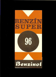 Benzinol - mapa čerpacích staníc Československa /1974/