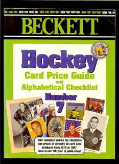 Beckett Hockey Card Price Guide and Alphabetical Checklist