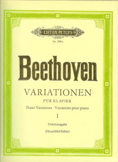 Ludwig van Beethoven: Variationen für Klavier zu zwei Händen I, II /2 zväzky/