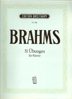 Johannes Brahms: 51 Übungen für Klavier